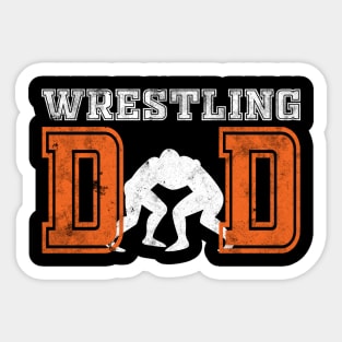 Wrestling Dad Sticker